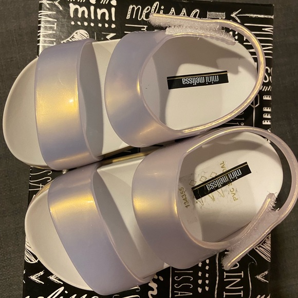 Mini Melissa Toddler Sandals Size 7 - Picture 3 of 4